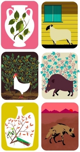 design work life » cataloging inspiration daily #illustration #animals