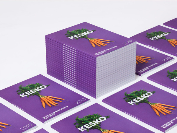 KESKO Identity on Behance #cover #carrots #editorial #magazine