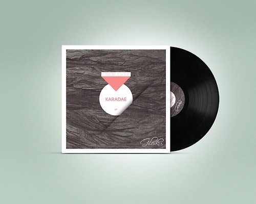 Fifth from the series of LP covers done for GIlesku Records. Unfortunately I couldn't get the printed cover to take photos of, so i had t #ozer #design #onur #bratina #lp #vinyl #ljubo #music