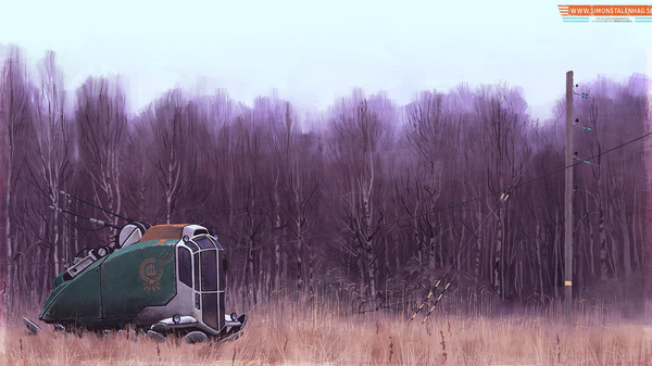 Simon Stålenhag Art Gallery #simon #painting #stlenhag #art