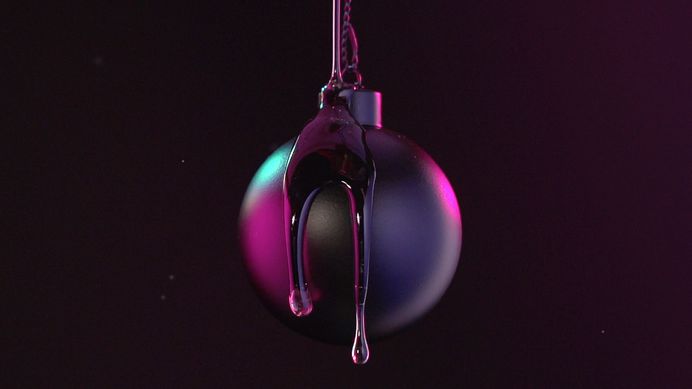 Black Maple Syrup on Behance #maplesyrup #black #drop #slowmotion #christmas