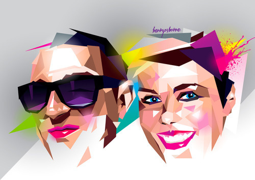 Us #vector #henryosborne #design #illustration #art