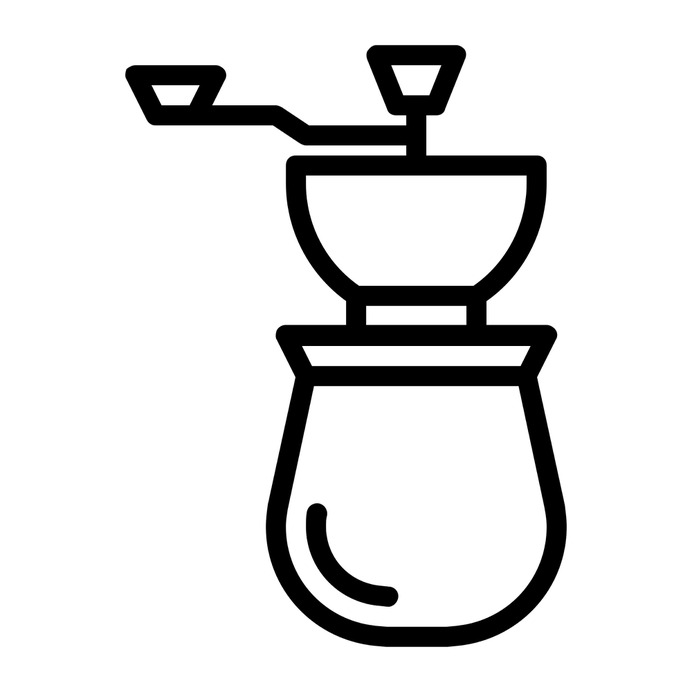 See more icon inspiration related to grinder, mill, coffee, coffee grinder, kitchen, kitchenware, food and restaurant, furniture and household, utensil and food on Flaticon.