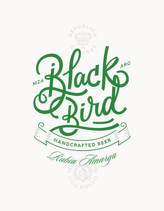 beer, green, blackbird, simplicity, fox, tag, beer tag, package, label