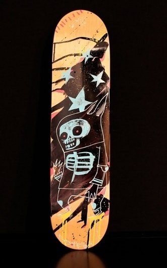 1.jpg (JPEG Image, 540 × 864 pixels) #skull #jim mahfood #skate deck