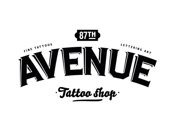 87th Avenue Tattoo shop on the Behance Network #xc