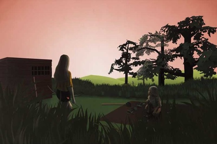 We Were Promised to be Taken Care Of: Narrative Paintings by Erno Enkenberg