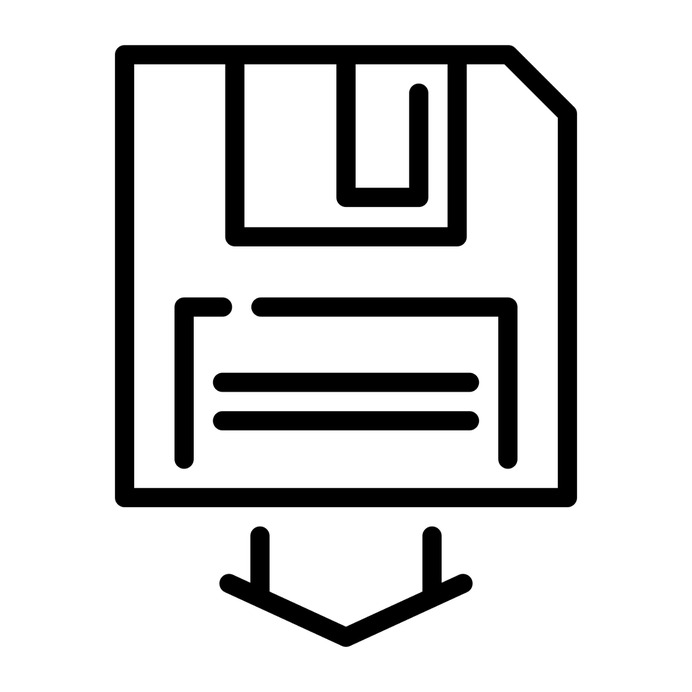 See more icon inspiration related to backup, save, arrow, copy, diskette, security and multimedia on Flaticon.