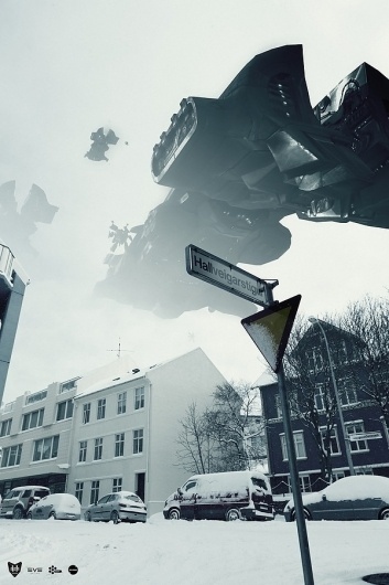 Reykjavik Invasion - Eve Online on the Behance Network #invasion #visual #photography #digital