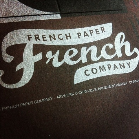 Fresh new paper promotion from French | Allan Peters' Blog #logo