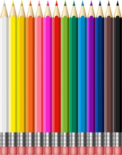Colorful school pencils with rubber Free Psd. See more inspiration related to School, Color, Colorful, Pencil, Stationery, Psd, Color pencil, Eraser, Pencils, Rubber, Vertical, Colored and Colored pencils on Freepik.