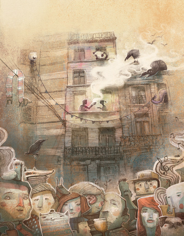 CJWHO ™ (Brussels in shorts by Antonio Segura Donat "Me...) #amazing #design #illustration #art #drawing