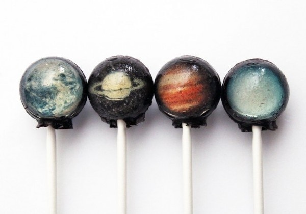 Solar System Lollipops #art