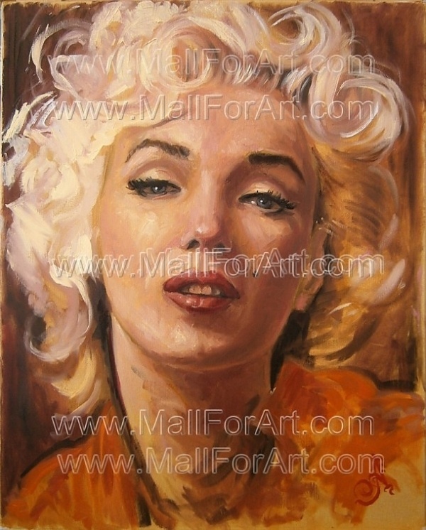 A different interpretation of realistic art - Angel Ivanov's paintings #woman #monroe #realism #portrait #painting #paintings #marilyn #oil