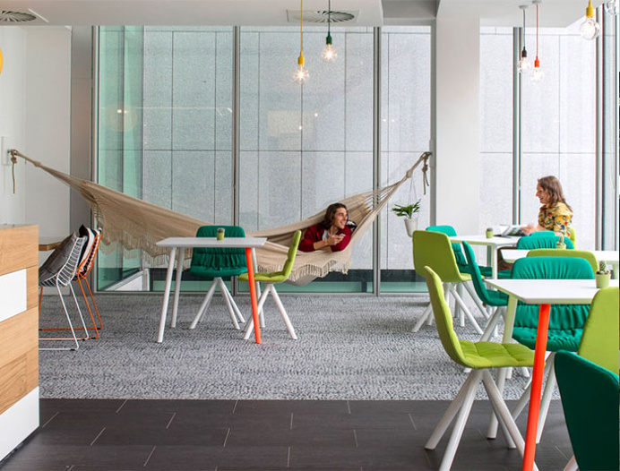 Hostelworld Offices Dublin by Henry J Lyons - #office, #interior,