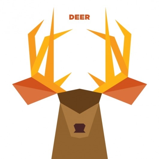 365 - Jag Nagra: Graphic Design for Print: Vancouver #deer #illustration #animal #wildlife