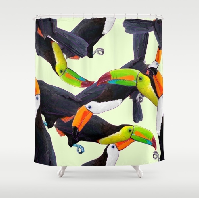 Toucan Pattern by Maria Umiewska