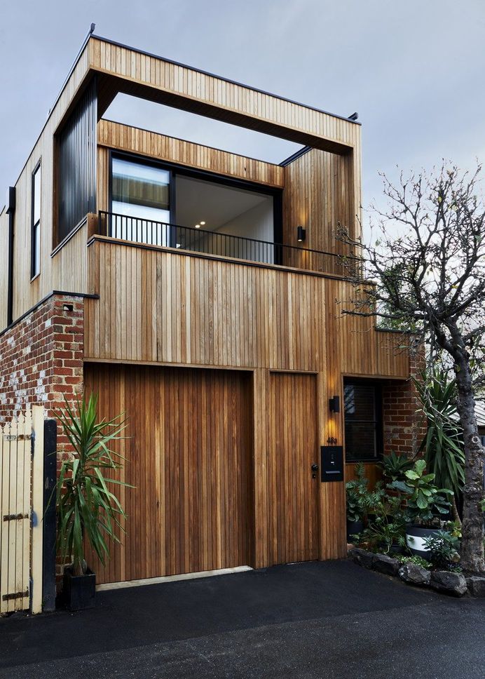 Studio Tate Designs a Contemporary Double Storey House in Prahran, Australia