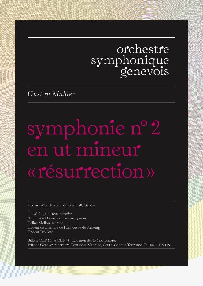 Orchestre-Symphonique-Genevois-communication #poster #identity #music