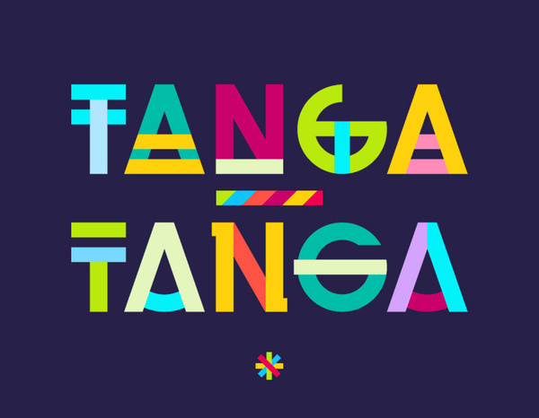TANGA TANGA Font Velckro Artwork #lettering #design #colour