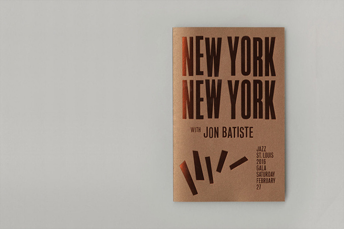 letterpress, foil, jazz, type, It's Nice That