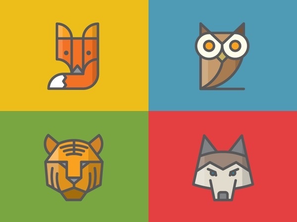 Zendesk Animal Icons #illustration