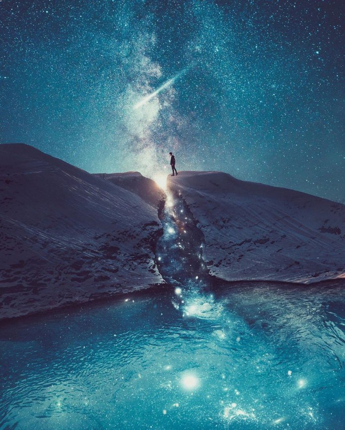 Futuristic and Dreamlike Photography Manipulations by Annisa Tiara Utami