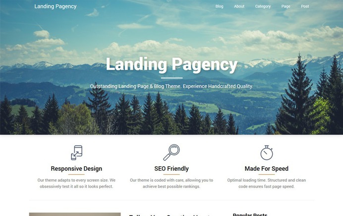 Landing Pagency
