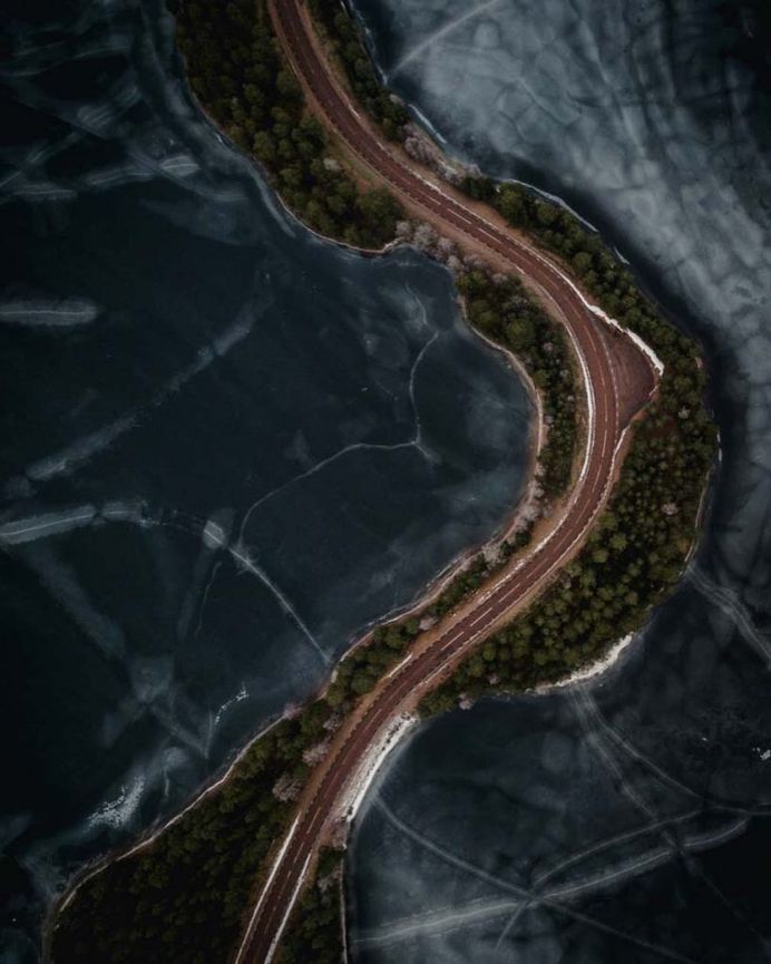 Moody and Subtle Drone Photography by Lewis Slade
