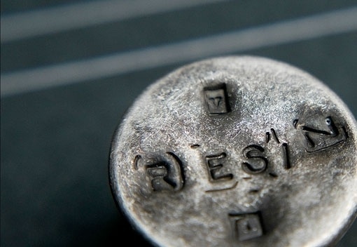 Design Work Life » NOTHING:SOMETHING: Resin Denim Branding Part 1 #typography