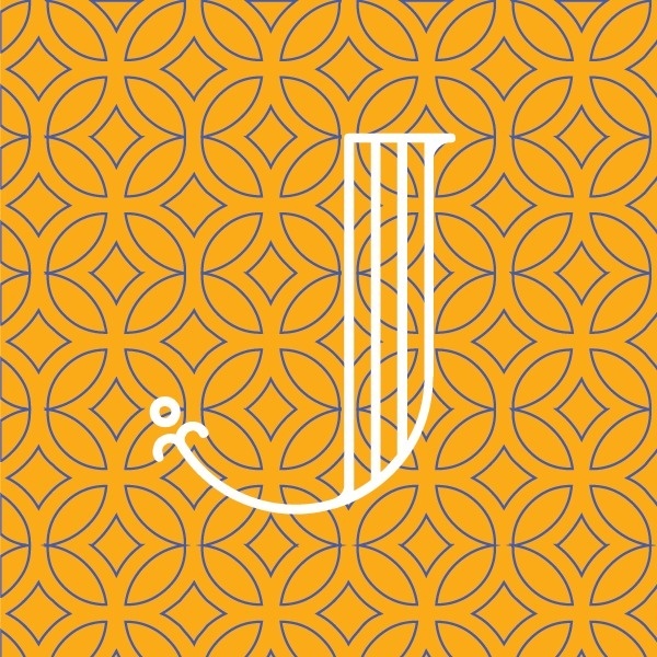 West end girl #letters #pattern #letterer #yellow #circles #letter #european #blue #dutch #typography