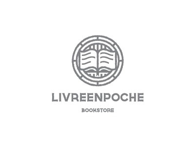 Dribbble - Livreenpoche by Mateusz Turbiński #logo