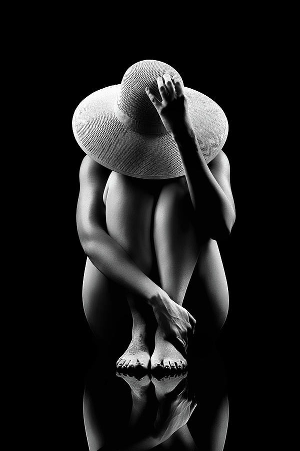 Woman Photograph - Reflections of Dnell 4 by Johan Swanepoel