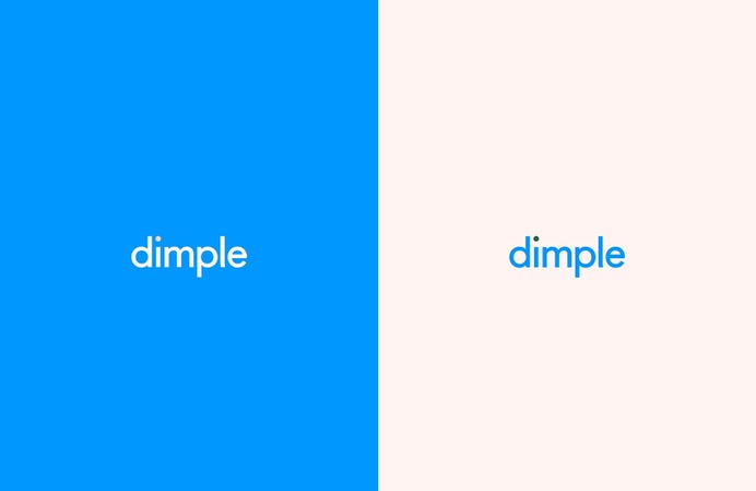 Dimple Brand Identity - Mindsparkle Mag Dari Israelstam, Founder & Creative Director of Universal Favourite created a user-centric brand identity for Dimple. #logo #packaging #identity #branding #design #color #photography #graphic #design #gallery #blog #project #mindsparkle #mag #beautiful #portfolio #designer
