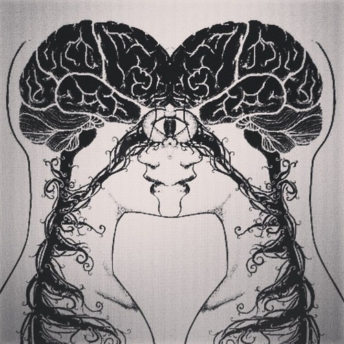 Kiss #kiss #brain #reflection