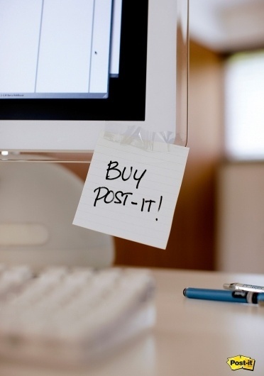 Post-it: Monitor | Ads of the World™ #post #it #monitor #computer