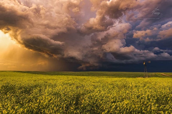 Terrific Storm and Landscape Photography by John Finney