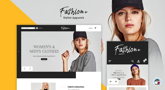 #Fashion #Plus - #Stylist #Boutique #Apparels - #Prestashop #Responsive #Theme | #TemplateTrip #eCommerce #Website #Design #Template