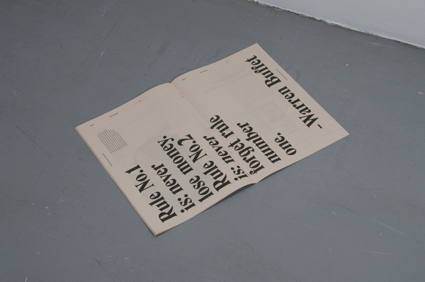 Stockholm Banco —Oskar Pernefeldt #editorial #newspaper #typography