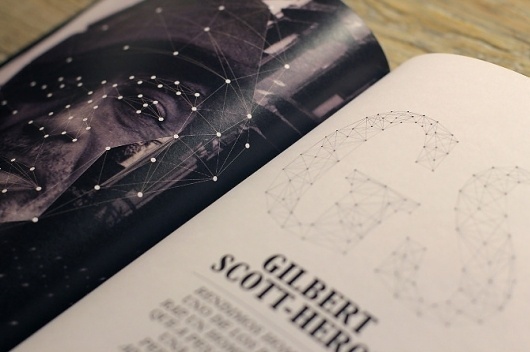 BLACKGROUND - mateo carrasco #design #graphic #black #music #editorial #magazine #typography