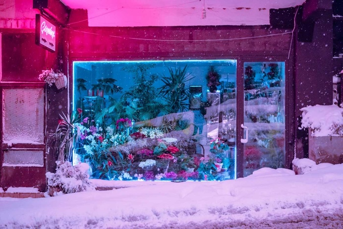 Istanbul at Night: Neon Colors, Foggy and Cinematic Nightscapes by Elsa Bleda