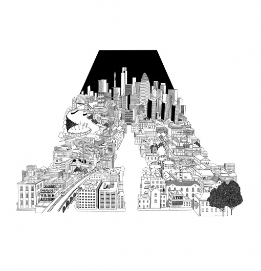 ATCN 'A Tribe Called Next' : Dent 2010 #letter #line #typeface #typography