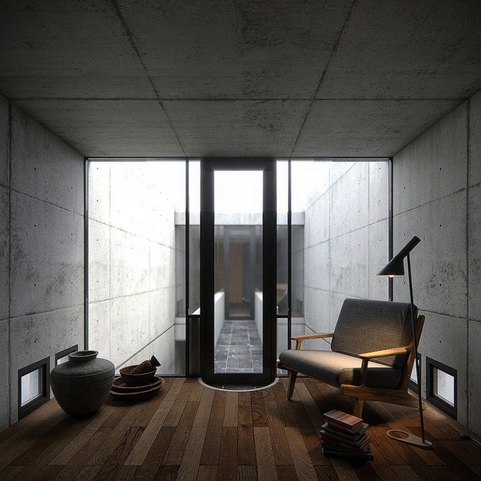 Tadao Ando: Azuma House | Sgustok Design