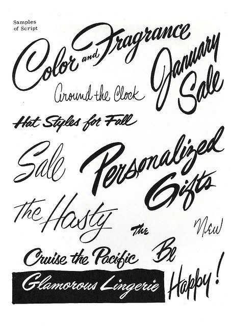 Brush Script Lettering #lettering #scripts
