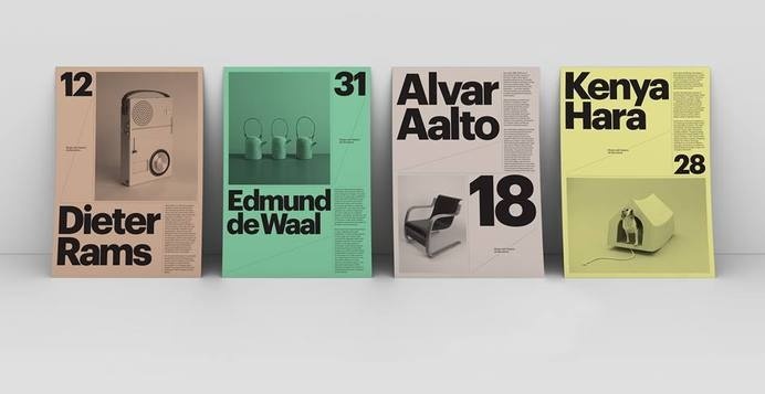 Posters for the Museu del Disseny Barcelona - Design by Atlas www.facebook.com/DesignByAtlas #poster #atlas #barcelona