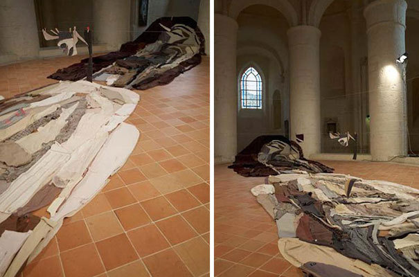 Assemblage installations by Bernard Pras