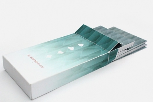 All work and no play ... on the Behance Network #deck #playing #all #play #and #cards #no #work