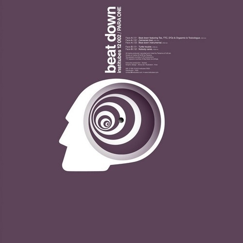 Buamai - Beat Down EP by Para One on MP3 and WAV at Juno Download #cover #design #graphic