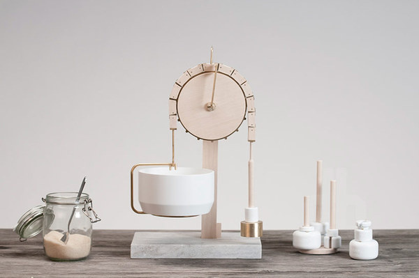 nadine fumiko schaub balances an interactive set of scales #scale
