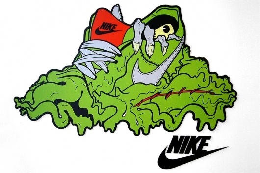Arcade » Nike Toronto Sport Culture Room #comic #nike #illustration
